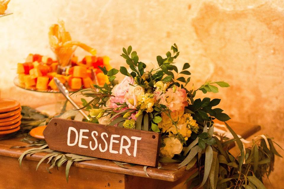 Dessert table