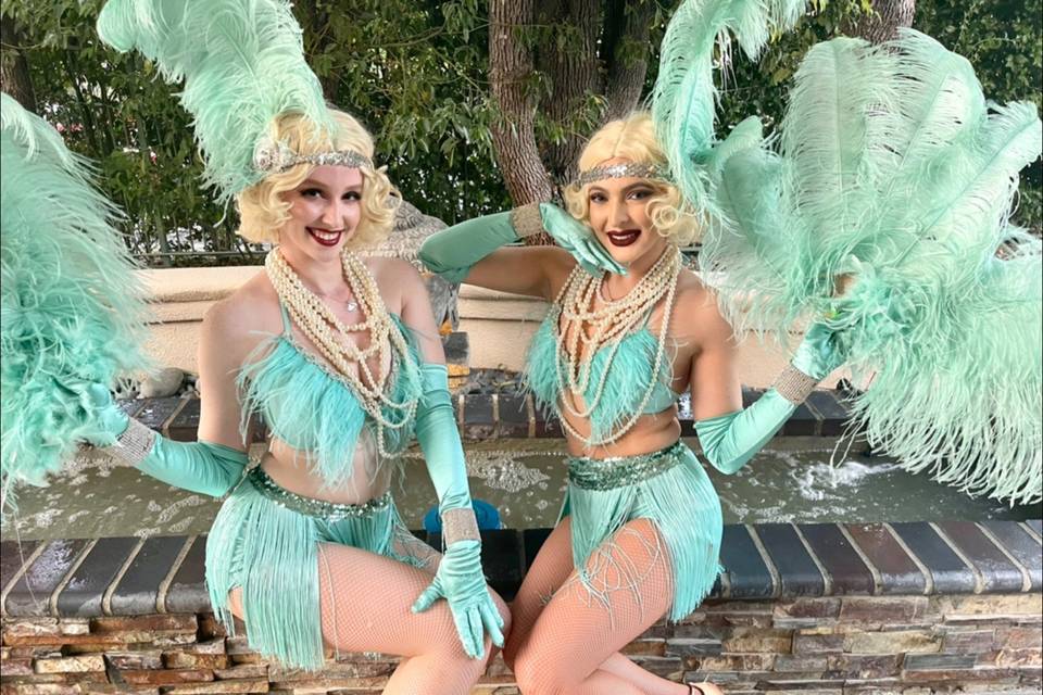 Great Gatsby Flapper Dancers