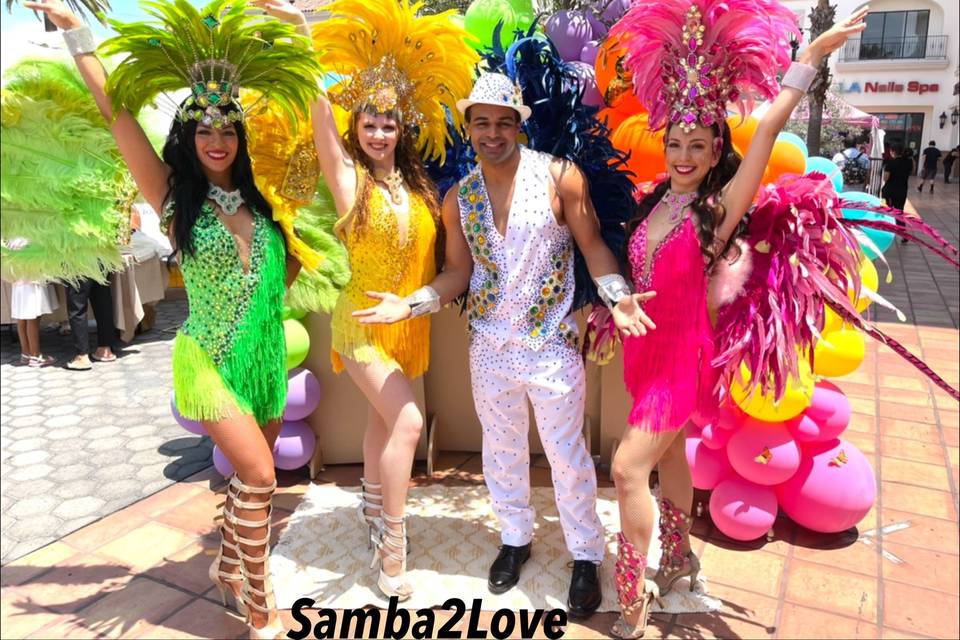 Brazilian Samba Dancers