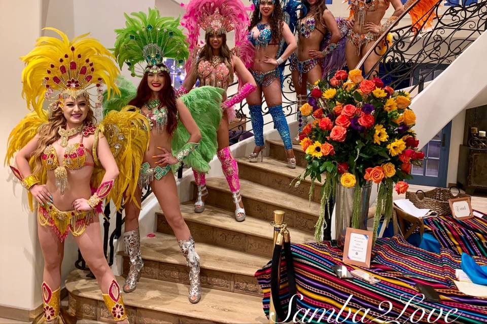 Carnival Samba Dancers