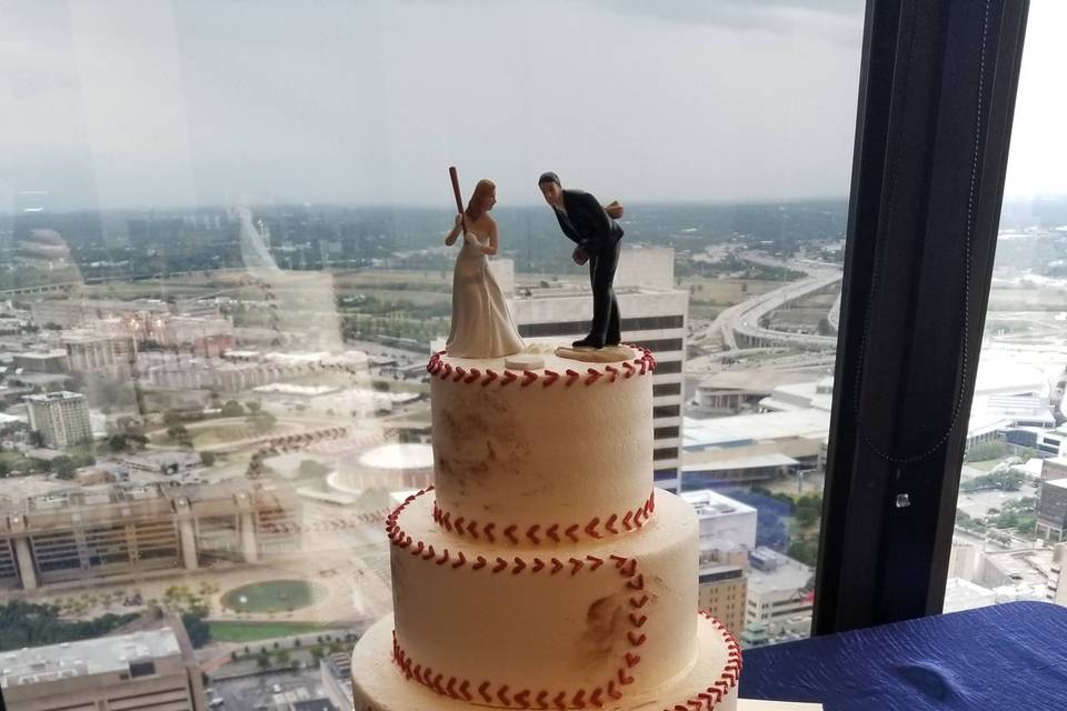 Baseball cake - awesome