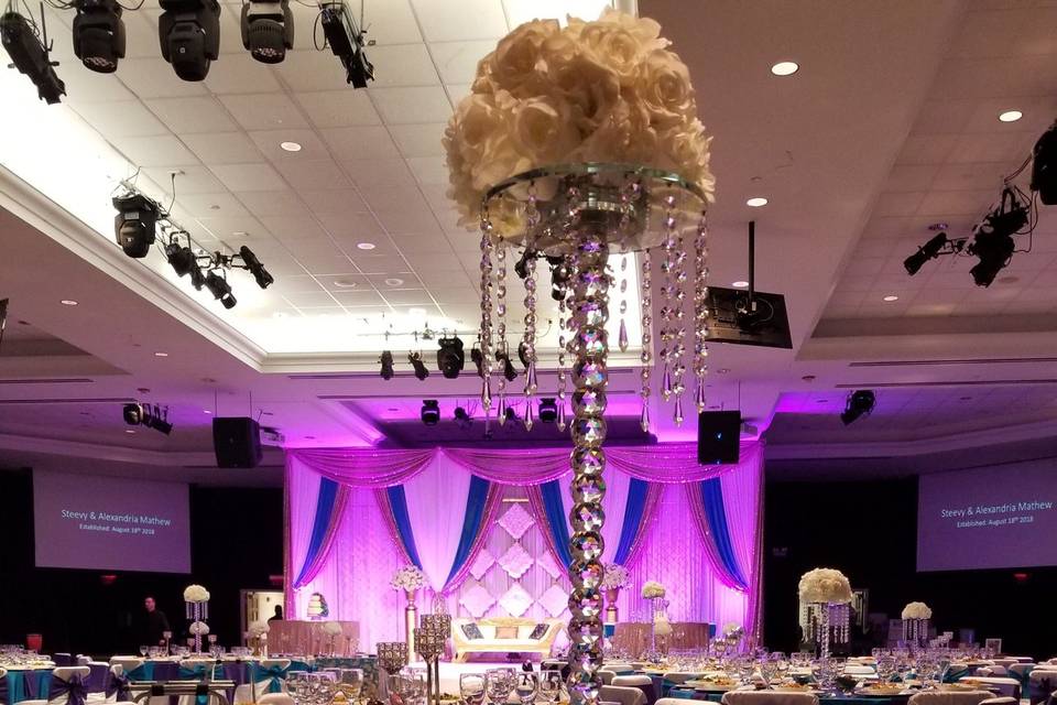 Reception decoration