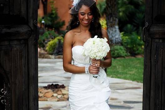 Bride's portrait
