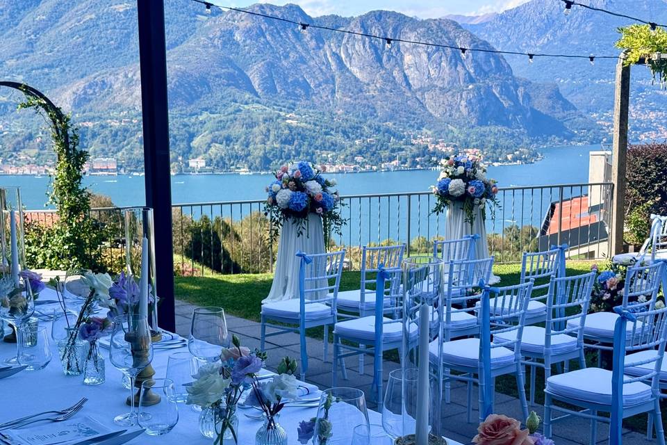 Ceremony set up