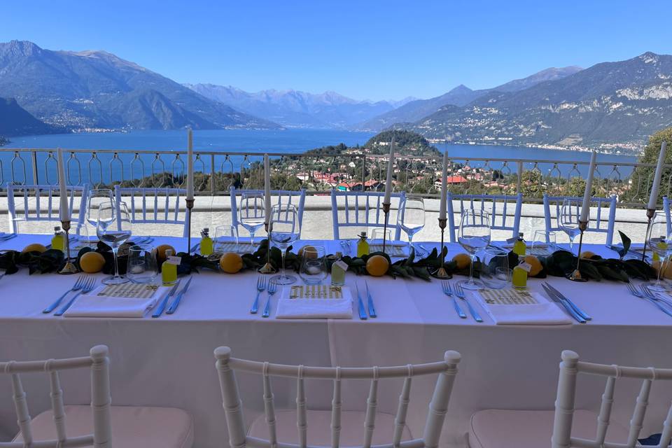 Dinner set up