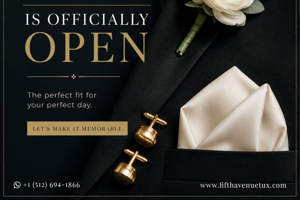 Fifth Avenue Suit and Tux