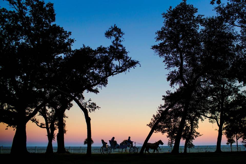 A sunset carriage ride (Photo by Chase Richardson)