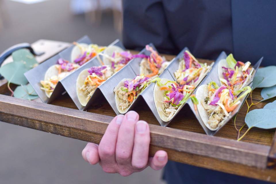 Mini Taco Hors D'oeuvres