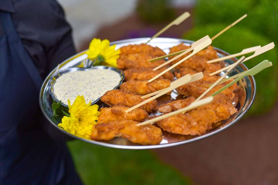 Asiago Chicken Hors d'oeuvres