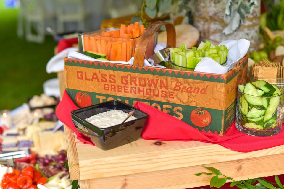 Crudité Display