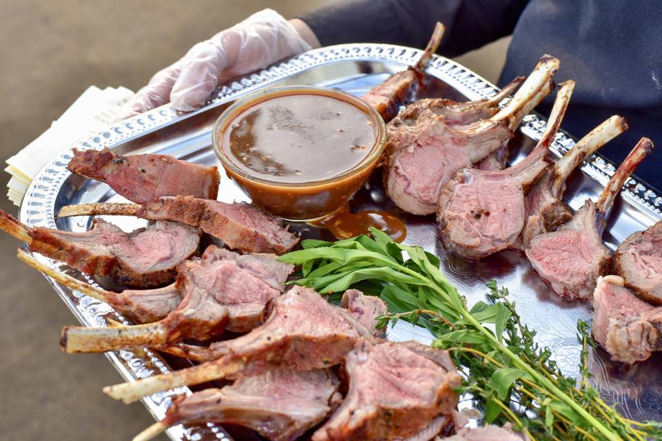 Rack of Lamb Hors D'oeuvres