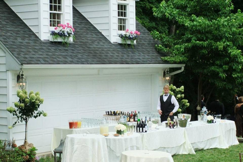 Wedding Bar Display