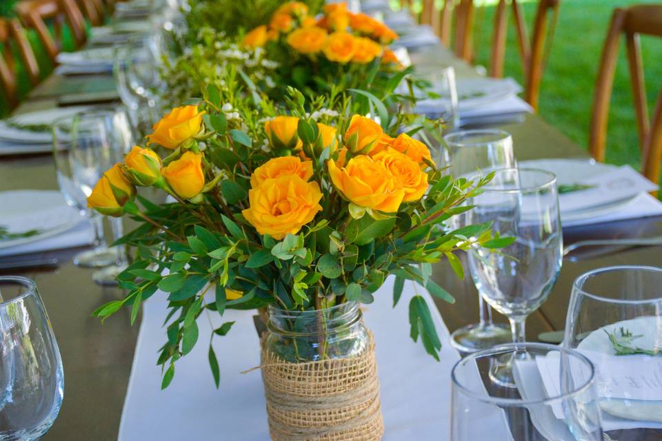 Floral Table Arrangement