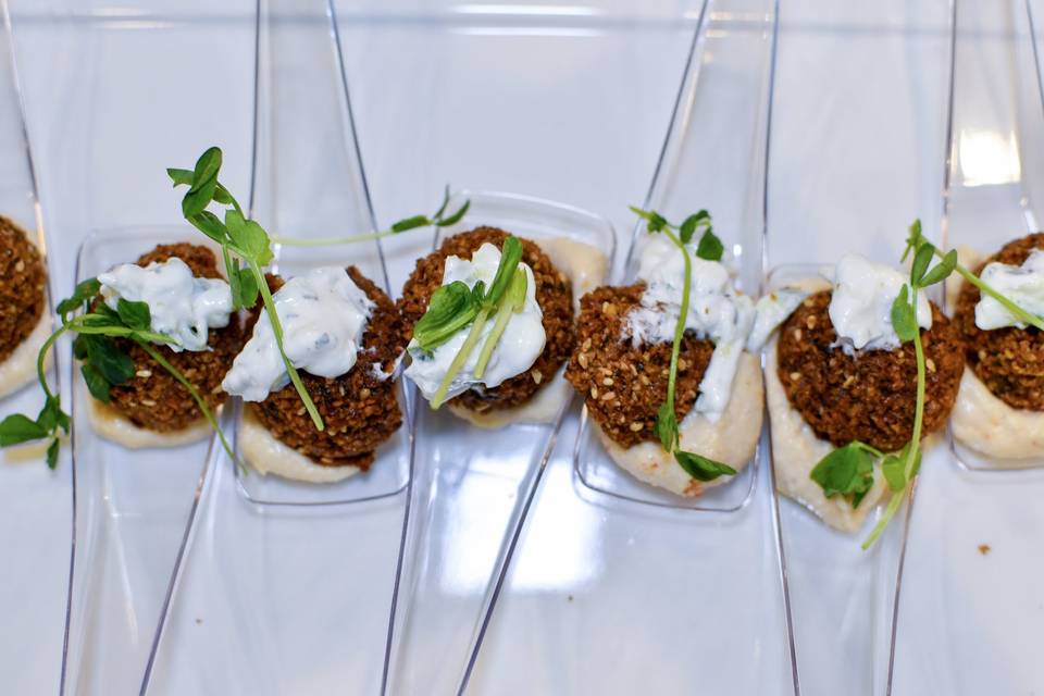 Mini Falafel Hors D'oeuvres