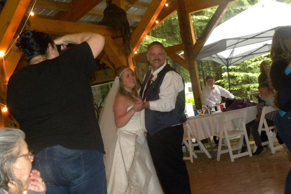 Father and daughter dance