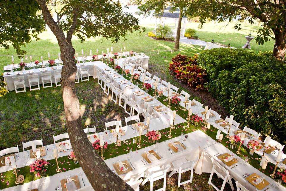 Garden wedding