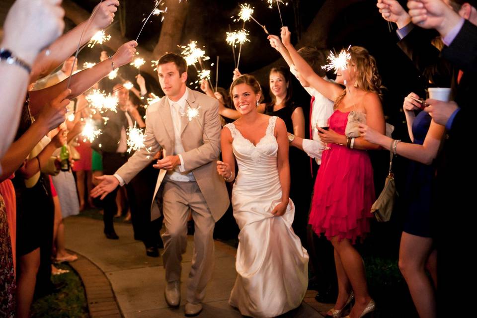 Wedding sparklers