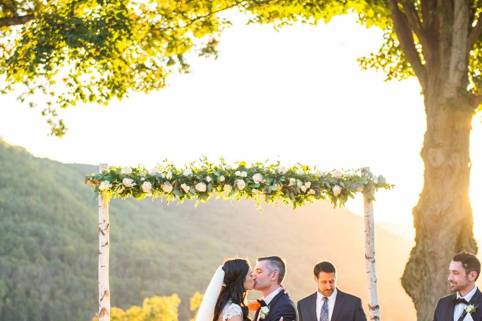 Birch Ceremony Arch