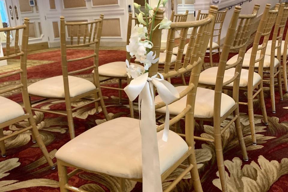 Ceremony Chair Decor
