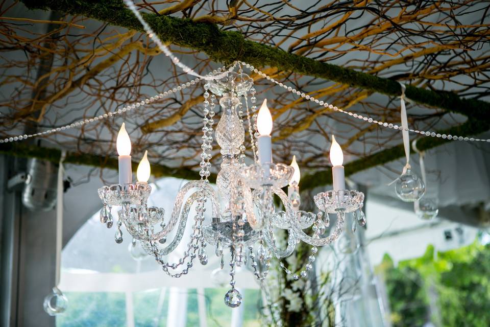 Custom Bride & Groom Canopy