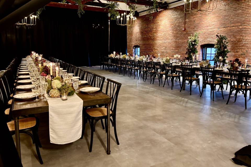 Farm style dining option
