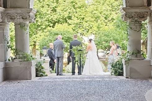 Mansion Stairs Ceremony