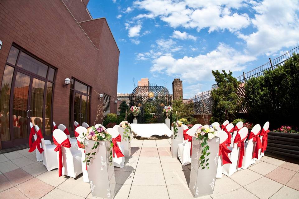 Ceremony area