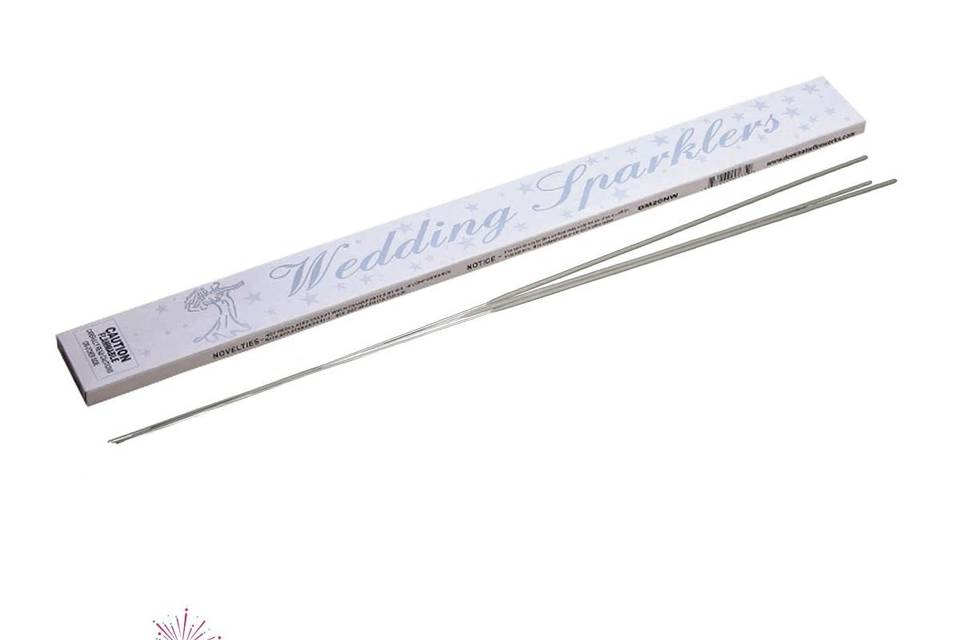 Our 20-inch wedding sparklers will emit bright sparkles for about 2 minutes, which is sufficient for wedding photo shoots. They are also perfect for memorable send-offs as the couple heads off for the honeymoon.