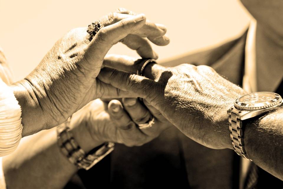 Wearing of wedding rings