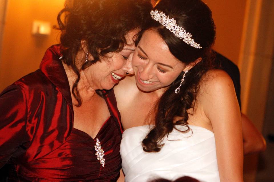 The Bride with her Mom