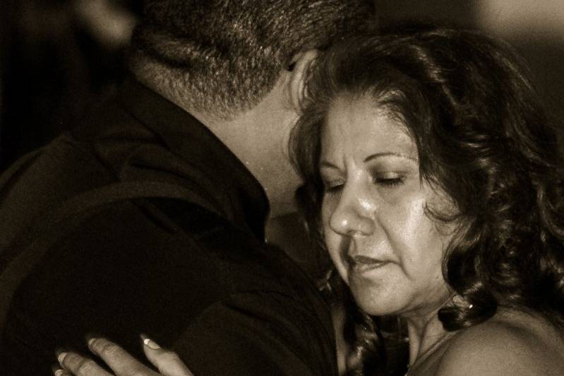 Couple dancing
