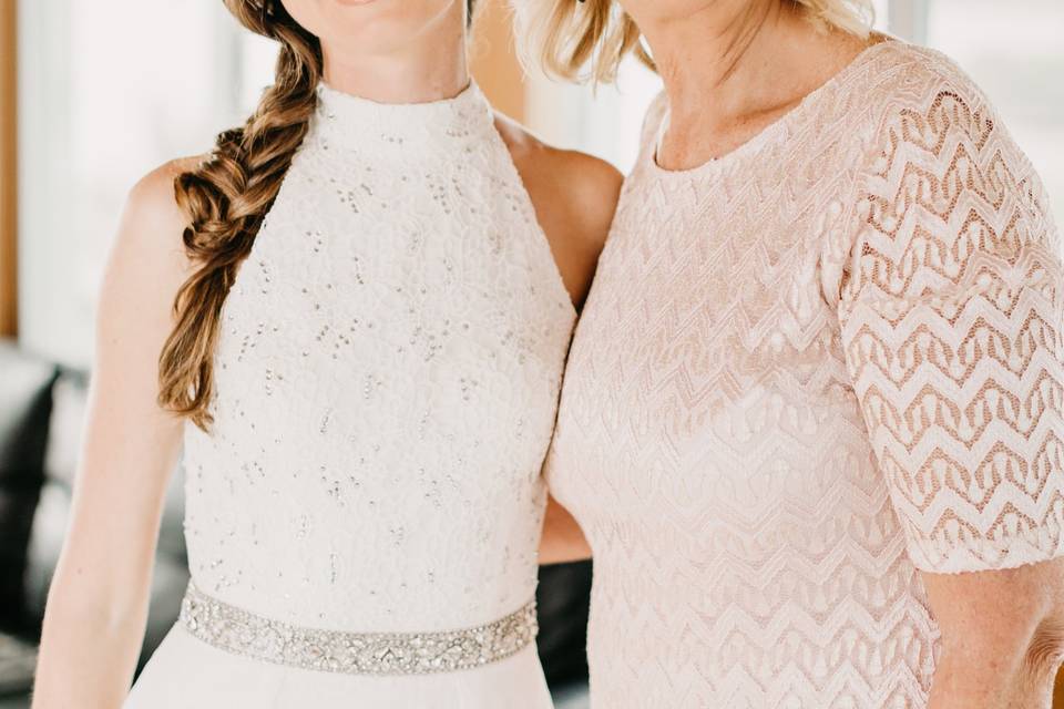 Daughter and Mom