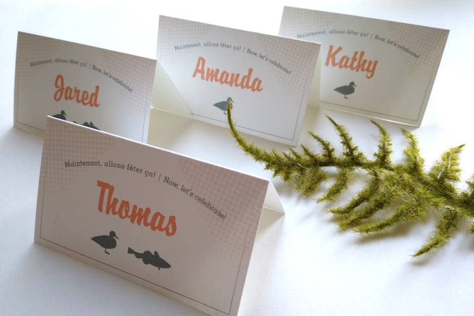 Escort Cards