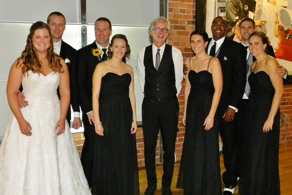 The Printy family hired our DJ, Bill, for all four of their kids' weddings.  Thank you for your awesome loyalty!