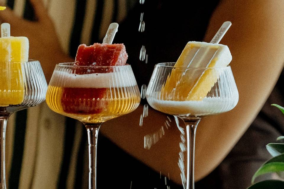 Pour over Sloshy Pops