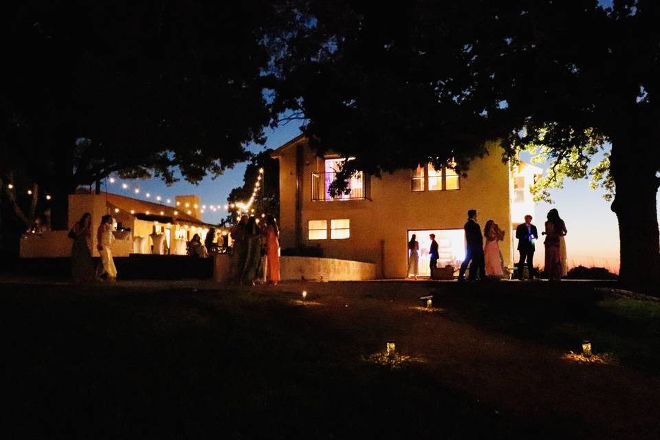 Evening near the Courtyard