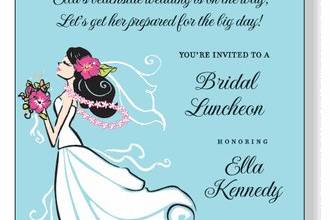 Seashore Bride Party Invitations by Inviting Company