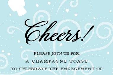 Cheers New years Party Invitations by Paper So Pretty