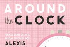 Around the Clock - Pink Invitations
by Doc Milo