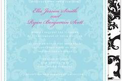 Chandelier Wedding Invitation
by Modern Posh