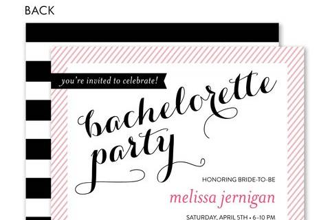 Read Between the Lines Bachelorette Invitation
by Noteworthy Collections
