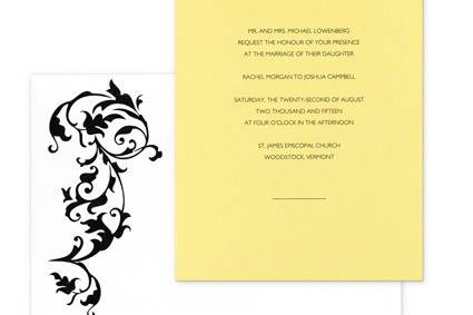 Divina Wedding Invitations
by Checkerboard