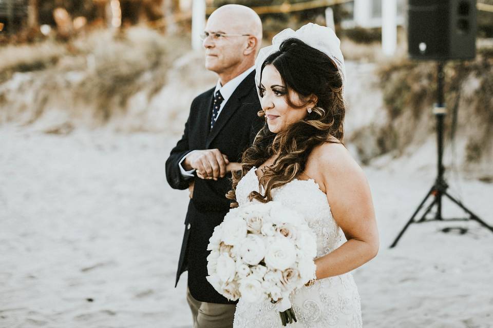 Bride and her Father