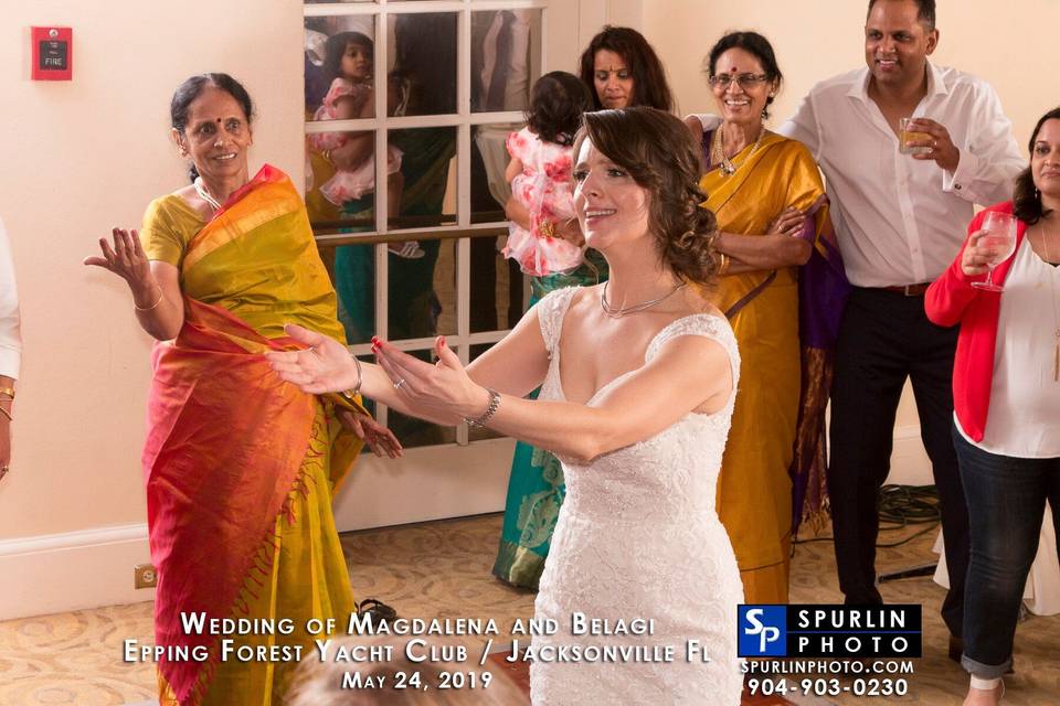 A Polish-Indian wedding!