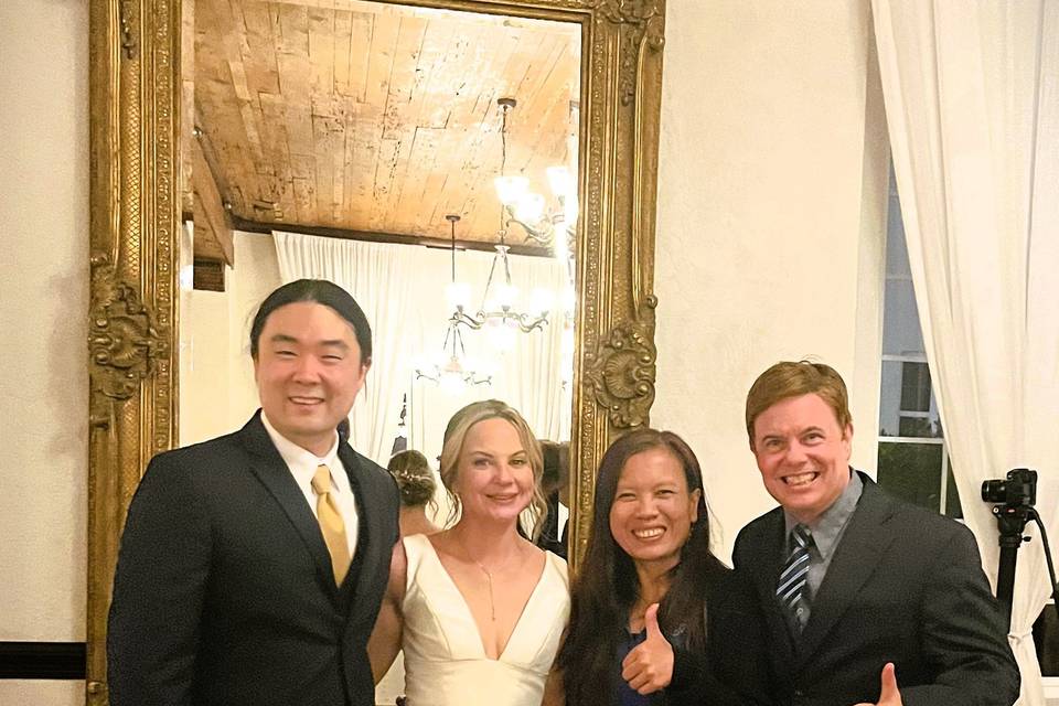 Congrats to Mr. & Mrs. Hattori