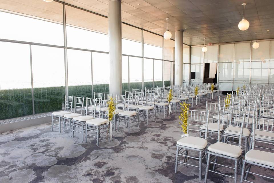 Ceremony Terrace on 33rd Floor