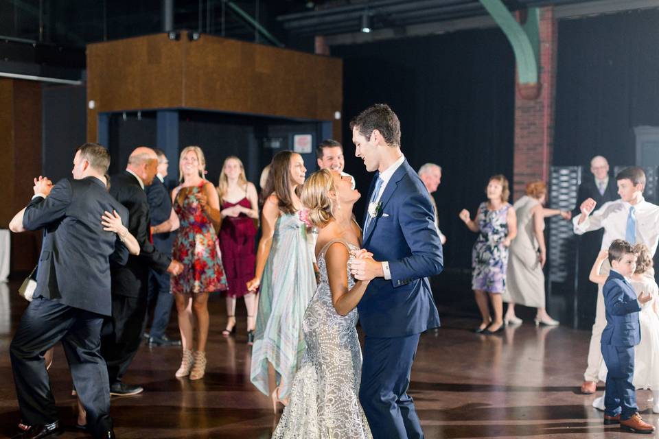 Newlyweds dancing | Tiffaney Childs Photography
