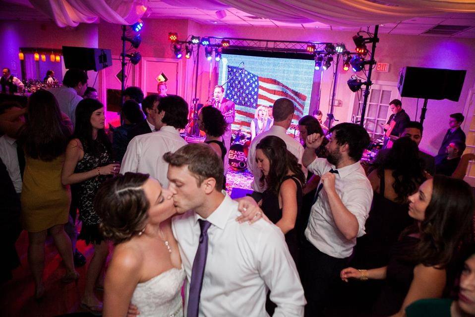 Dance floor kisses