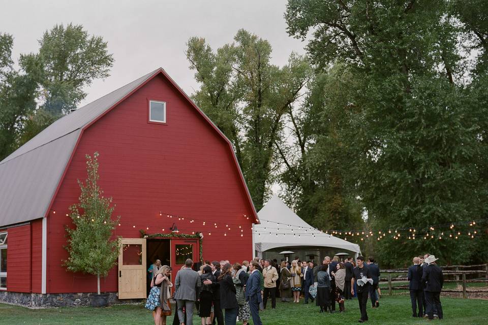 Barn wedding