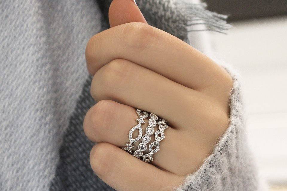 Dainty rings